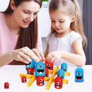 Tic Tac Toe Game: Kids’ Board Game Nesting Tic Tac Toe Strategic Board Game for Kids and Adults, Strategy Head to Head Games Boosts Logical Thinking Suitable Party Family Tabletop Games by TinyTreasures Baby Boutique