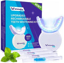Whitebite Pro Teeth Whitening Kit for Sensitive Teeth – LED Light + 35% Carbamide Peroxide Gel + Remineralizing Gel | Dental-Grade Results at Home by CozyNest Decor