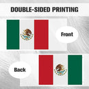 Mexico Mexican Michoacan Flag Garden Yard House 2x3 ft Flags Double Sided Print Banner Indoor Outdoor Party Home Decorations for Boat Dorm House Balcony by GreenHaven Gardens