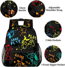 Toddler Backpack for Boys Girls - 12 Inch Video Game Kids Backpacks Preschool Kindergarten Back Pack Lightweight Waterproof Schoolbag Book Bag for School by TinyTreasures Baby Boutique