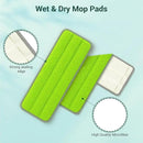 10Pcs Mop Replacement Pads,Compatible with Libman Rinse 'n Wring Mop Universal Mop Pads Mop Head Refills Washable Wet Mop,Compatible with Most 11-13” Size Mops by CozyNest Decor