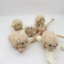 Sheep Crib Mobile Neutral Baby Mobile for Crib Sheep Baby Crib Mobile for Girls Boys Boho Nursery Baby Mobile for Bassinet by CozyNest Decor