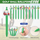 LiYiQ 72 Pcs Golf Party Favors Golf Team Gifts Golf Goodie Bags Stuffers Golf Ballpoint Pens Bookmark Card and Silicone Bracelet by TinyTreasures Baby Boutique