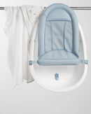 Skip Hop Baby Bath Tub 4-in-1 Grow with Baby Infant to Toddler Bathtub with Supportive Sling and Sit-Up Support Wave Age 0m+ by TinyTreasures Baby Boutique