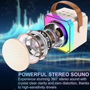 Mini Karaoke Machine for Kids Adults, Portable Bluetooth Speaker with 2 Wireless Microphones, Birthday Toys for Girls Ages 4 5 6 7 8 9 10 11 12+ Years Old Toddler by TinyTreasures Baby Boutique