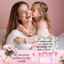 Mothers Day Gifts Best Mom Gifts -Gifts for Mom from Daughter Son - Best Mom Ever Gifts Unique Mother Birthday Acrylic Heart-Shaped Plaque Desk Decorations Present for Mom Christmas Anniversary by CozyNest Decor