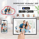 10.1 Inch Smart Digital Calendar Planner & Chore Chart, IPS HD Touchscreen Interactive Display for Family Schedules, Built-in Digital Picture Frames Function - Streamline Household Organization by TinyTreasures Baby Boutique