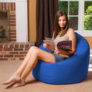Posh Creations Bean Bag Chair for Kids, Teens, and Adults Includes Removable and Machine Washable Cover, Solid Royal Blue, 48in - X-Large by TinyTreasures Baby Boutique