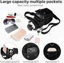Water Bottle Holder with Strap 32 40oz Crossbody Insulated Water Bottle Carrier Sling Bag with Adjustable Wide Strap and Phone Purse 5 Pockets for Walking Hiking Gym Travel by TinyTreasures Baby Boutique