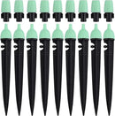 Kalolary 1/4 Inch Drip Irrigation Emitters, 20PCS Micro Spray Irrigation Drippers for 4/7mm Tube Adjustable 360 Degree Water Flow Sprinklers Garden Irrigation Sprayer for Potted Plants Watering System by GreenHaven Gardens