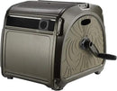 Giraffe Tools SW5 Metal Hose Reel Box, Heavy Duty Garden Hose Storage Reel Hideaway, Crank Handle, 150ft 5/8" Hose Capacity, Green by GreenHaven Gardens