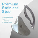 Muscle Scraper Tool – 2-in-1 Stainless Steel Fascia Scraper for Deep Tissue Massage & Muscle Relief - Gua Sha Body Tool for Soreness - Ergonomic IASTM Tool for Athletes & Physical Therapy by CozyNest Decor