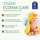 TruKid Natural Eczema Cream for Kids, Toddlers & Babies, NEA-Accepted for Eczema, Safe for Sensitive Skin on Face, Body, & Hands, Unscented, Hydrates & Moisturizes Irritated & Itchy Skin, 3.4oz by TinyTreasures Baby Boutique