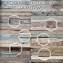 Urban Legacy Reclaimed Barnwood Planks | Floating Shelves for Wall w/Flush Mount Shelf Bracket Set Included | Set of 2 (Coffee Bean, 36"x 4.5"x 2") by CozyNest Decor