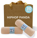 HIPHOP PANDA Baby Washcloths, Rayon Made from Bamboo - 2 Layer Ultra Soft Absorbent Newborn Bath Face Towel - Reusable Baby Wipes for Delicate Skin - Brown, 30 Pack by TinyTreasures Baby Boutique