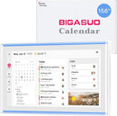 15.6 Inch Digital Calendar, Full HD Touchscreen Smart Planner for Family Schedules - Wall & Desk Mount, Great for Seamless Daily Planning & Household Organization, with LED Reminder Light by TinyTreasures Baby Boutique