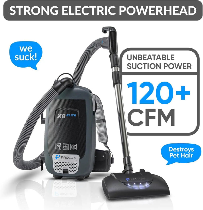 Prolux X8 Elite Backpack Vacuum Canister, photo 4 of 10