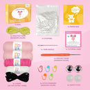 Crochet Kit for Beginners, Learn to Crochet, Include Easy Knitting Soft Yarn, Step-by-Step Video Tutorial, Hook, Holiday Birthday Gift for Adults and Kids(Happy Axolotl) by TinyTreasures Baby Boutique