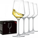 JBHO 17 oz Lead-Free Wine Glasses Set of 4, Hand Blown Durable Crystal Wine Glasses for Daily Use and Hosting Guests, Thin Rim for Serving Red and White Wine, Gift packing for any occasion by CozyNest Decor