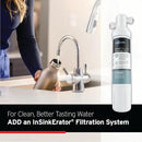InSinkErator Stainless Steel Tank, HC250MBLK-SS HOT250 System, 2-Handle Drinking Faucet in Matte Black with 2/3-Gallon, Filter-Compatible Instant Hot/Cold Water Dispenser by CozyNest Decor