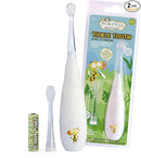 Jack N' Jill Kids Tickle Tooth Sonic Electric Toothbrush and Replacement Head, LED Brush Head with Light Timer and 30 Second Pulse Reminder, Extra Soft Bristles Suitable from 0-6 Years by TinyTreasures Baby Boutique