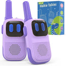 Outdoor Toys for Kids Ages 4-8, Kids Walkie Talkies 2 Pack 1000FT Long Distance with 2 Channels, Handheld Walky Talky for Children Interactive Toys Birthday Gifts for Girls Boys 5-7 Year Old by TinyTreasures Baby Boutique