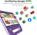 Kids Tablet 8GB+64GB, 10 Inch Android 14 Tablet for Kids 6000mAh with Case, WiFi 6, Bth 5.2, Dual Camera, GPS Pre-Installed Parental Controls, Kids Space & Family Link Great Gift for Toddler Children by TinyTreasures Baby Boutique
