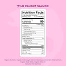 Serenity Kids 6+ Month Salmon Baby Food Pouches - BPA-Free Wild Caught Salmon & Organic Butternut Squash & Beet - No Added Sugar & High Protein - 3.5 Oz, 6 Pack by TinyTreasures Baby Boutique