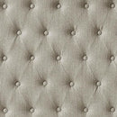 24KF Upholstered Tufted Button Linen Fabric Headboard,Comfortable Fashional Headboard Queen/Full Size,Linen by CozyNest Decor