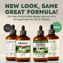 Kukka Neroli Essential Oil for Diffuser Skin - 4 Fl Oz - 100% Pure Natural Neroli Oil, Floral Scent, for Aromatherapy, Candle, Bath Bomb & Soap Making Scent DIY by CozyNest Decor