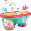 Baby Toys for 6 to 12 Months, Drum Musical Learning Infant Toys Rotating Light Up Toys for 12-18 Months, Tummy Time Toys for Baby 0-3-6-9 Months, Baby Gifts Toys 1 Year Old by TinyTreasures Baby Boutique