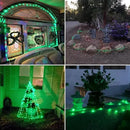 RUICHEN Green Dimmable Fairy Lights Plug in, Super Long 165 Ft 500 LED Twinkle String Lights with Remote, Waterproof Silver Wire Firefly Lights for Christmas Wedding Party Bedroom Patio Garden by GreenHaven Gardens