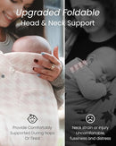 GROWNSY Baby Carrier Newborn to Toddler, Cozy Baby Wraps Carrier, Ergonomic Baby Carrier with Head Support, Tweed Pink by TinyTreasures Baby Boutique