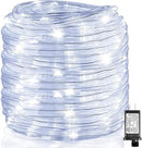 100FT 300 LED Rope Lights for Outside, Christmas String Lights with Waterproof 8 Modes, Connectable Plug in Fairy Lights for Indoor Bedroom Outdoor Patio Pool Garden Party Holiday Decor, White by GreenHaven Gardens