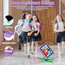 Tablet for Kids, 10.1 inch IPS HD Touchscreen Android 14 64 GB Storage, 8GB RAM, Octa Core Kids Tablet, Parental Controls, 12-hr Battery, WiFi, GPS - Purple by TinyTreasures Baby Boutique