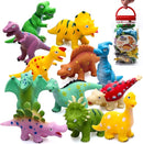 Hely Cancy Dinosaur Bath Toys - Squirt & Pool Toys for Kids by TinyTreasures Baby Boutique