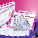 Crayola Light Up Tracing Pad - Pink, Writing & Drawing Art Kit for Kids, Kids Toys & Games, Tracing Light Box, Sketching Gifts for Girls & Boys, 6+ [Amazon Exclusive] by TinyTreasures Baby Boutique