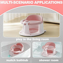 Baby Bath Seat, Bath Seat for Baby 6 Month & up, Baby Bath tub Seat with Suction Cups, Non-Slip, Detachable, Pink by TinyTreasures Baby Boutique