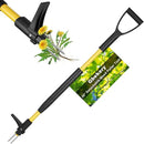 39" Stand Up Weed Puller Tool - Heavy Duty Detachable 3-Claw Weeder with Ergonomic Long D-Handle | Tools for Effortless Garden Weed Removal (Dandelions, Thistles & More) by GreenHaven Gardens