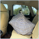 Car Seat Covers for Babies - Multi- use Nursing Carseat Canopy, Breastfeeding Covers, Baby Shower Gifts for Boys and Girls (dot Arrows) by TinyTreasures Baby Boutique