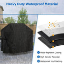 SunPatio 58 Inch Outdoor Grill Cover, Compatible for Weber Genesis II, Genesis 300 and II LX 300 Series Gas Grills, Heavy Duty Waterproof Barbecue Cover, Compared to Weber 7130, 58"W x 25"D x 44.5"H by GreenHaven Gardens