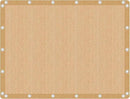 VICLLAX Shade Fabric Sun Shade Cloth Privacy Screen with Grommets for Patio Garden Pergola Cover Canopy 6x8 FT, Wheat by GreenHaven Gardens
