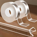 2Pack Baby Proofing Edge Protector for Baby,0.8in x 9.84ft,Clear Edge Protector Strip Sharp Edge Wrap Cover Tape,Corner Bumpers for Furniture,Crib Rail Covers for Teething by TinyTreasures Baby Boutique