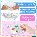 Reusable Sticker Books for Toddlers 1-3, Sticker Book for Toddlers 2-4 Years, Toddler Travel Essential in The Car/Train/Plane by TinyTreasures Baby Boutique