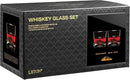 Mount Rainier Heavy Crystal Whiskey Glasses Gift Set of 2, Thick Freezable Bourbon Glass 1lb Each, Premium Whiskey Gifts for Men, Frozen Crystal Chills Cocktails, 10 oz by CozyNest Decor