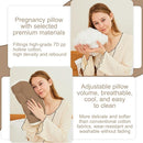 Pregnancy Pillow for Sleeping, Maternity Pillow, Faux Fur Luxury Maternity Pillow Support for Back, Legs, Belly, HIPS,Brown by TinyTreasures Baby Boutique