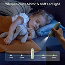 Baby Nail Trimmer Electric, 15 in 1 Baby Nail Clippers for Gentle Nail Care, Rechargeable Baby Nail File Electric with Light &15 Grinding Pads for Infant Toddler, Green by TinyTreasures Baby Boutique