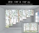 WFBHUA-Kids Wallpaper Watercolor Forest Cartoon Animals Wall Murals Suitable for Nursery Boys Girls Bedroom Room (Not Peel and Stick) by CozyNest Decor