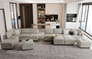 Belffin Modular Sectional Sofa with Storage Seats Velvet L Shaped Corner Couch Convertible Sectional Sofa with Chaise (Grey, L Shape-1)… by CozyNest Decor