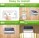 LANSOW Solar Fence Lights 10 Pack, Cool ，Warm and White, Solar Deck Lights Outdoor Waterproof, Dusk to Dawn Solar Powered Decor for Outside, Step, Yard, Patio, Wall, Stair by GreenHaven Gardens